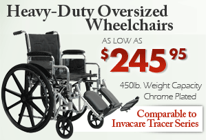 Heavy-Duty Oversized Wheelchairs